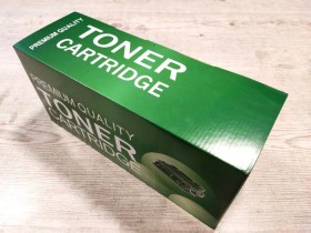 Toner Cartridge Black replaces HP CB540A, 125A