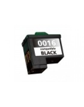 Ink cartridge Black replaces Lexmark 10N0016E, 16