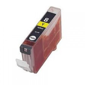 Ink cartridge Yellow replaces Canon 0623B001, CLI8Y