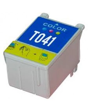 Ink cartridge Color replaces Epson C13T04104010, T041