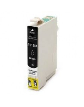 Ink cartridge Black replaces Epson C13T12814012, T1281