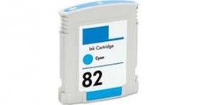 Ink cartridge Cyan replaces HP C4911A, 82
