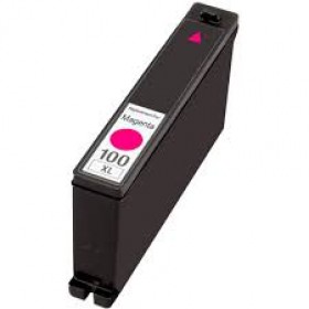 Ink cartridge Magenta replaces Lexmark 14N107E, 100XL