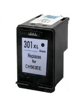 Ink cartridge Black replaces HP CH563EE, 301XL