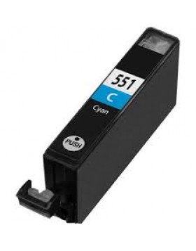 Ink cartridge Cyan replaces Canon 6444B001, CLI551CXL