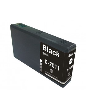 Ink cartridge Black replaces Epson C13T70114010, T7011