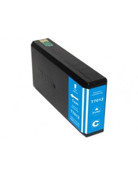 Ink cartridge Cyan replaces Epson C13T70124010, T7012