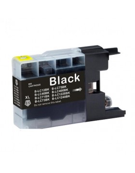 Ink cartridge Black replaces Brother LC1240BK