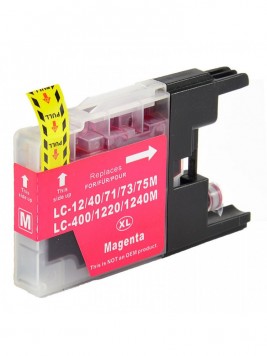 Ink cartridge Magenta replaces Brother LC1240M