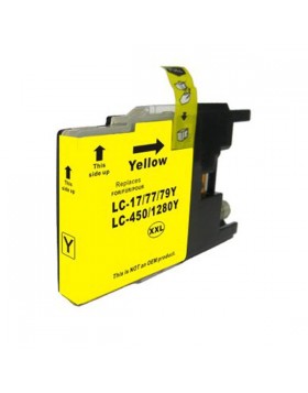 Ink cartridge Yellow replaces Brother LC1280XLY