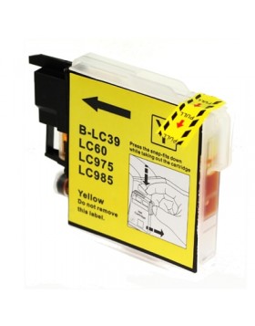 Ink cartridge Yellow replaces Brother LC985Y