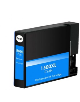 Ink cartridge Cyan replaces Canon 9193B001, PGI1500XLC