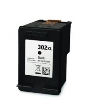 Ink cartridge Black replaces HP F6U68AE, 302XL