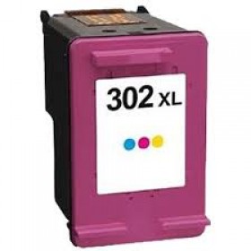 Ink cartridge Color replaces HP F6U67AE, 302XL