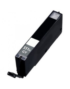 Ink cartridge Grey replaces Canon 6447B001, CLI551GYXL