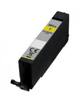 Ink cartridge Yellow replaces Canon 2051C001, CLI581YXL