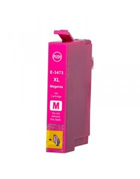 Ink cartridge Magenta replaces Epson C13T34734010, 34XL