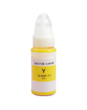 Ink Cartridge Yellow replaces Canon 0666C001, GI490Y