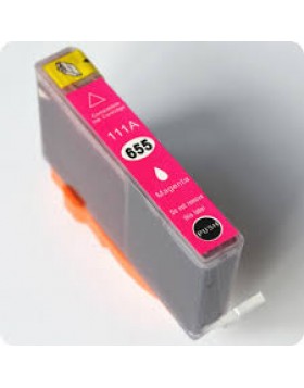 Ink cartridge Magenta replaces HP CZ111AE, 655