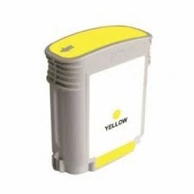 Ink cartridge Yellow replaces HP C4913A, 82