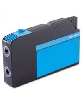 Ink cartridge Cyan replaces Lexmark 14L0175E, 200XL (2 pcs)