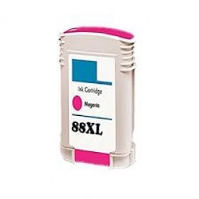 Ink cartridge Magenta replaces HP C9392AE, 88XL