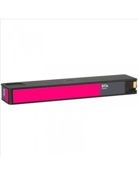 Ink cartridge Magenta REMAN.  replaces HP F6T82AE, 973X