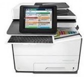 HP PageWide Managed Color MFP E58650 used color inkjet printer