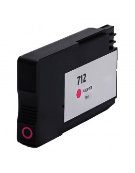 Ink cartridge Magenta replaces HP 3ED68A, 712M