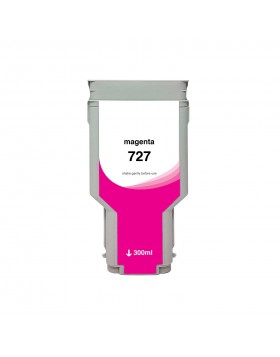 Ink cartridge Black replaces HP F9J77A, 727